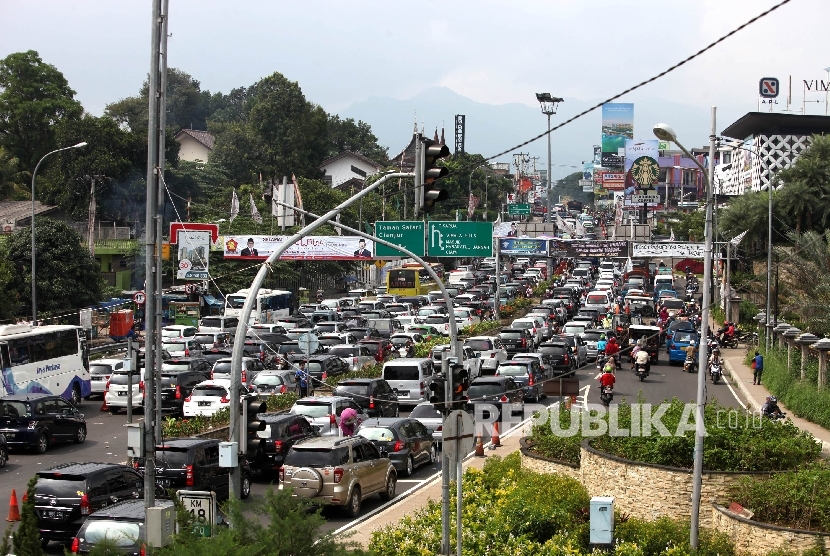 Kemacetan di Kabupaten Bogor (ilustrasi)