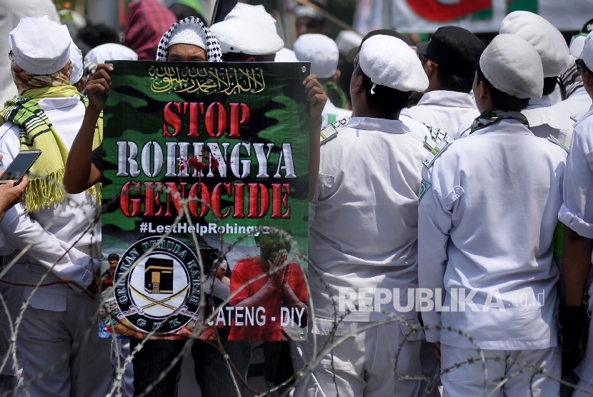 Aksi solidaritas untuk Rohingya