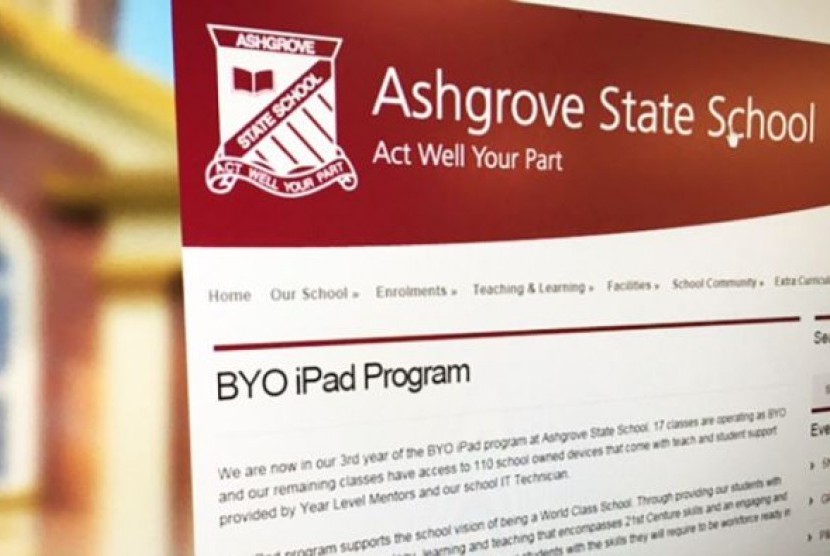 Sejumlah orang tua murid keberatan dengan program Bawa iPad Sendiri yang diterapkan Sekolah Publik Ashgrove.