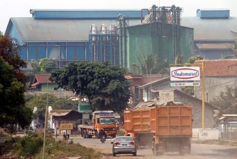 Sejumlah pabrik di daerah Jakarta /ilustrasi