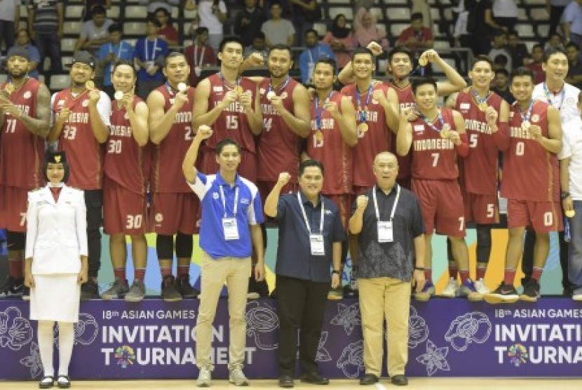 Tim basket putra Indonesia menjuarai Turnamen Invitasi Asian Games 2018. Turnamen ini merupakan test event pesta olahraga negara-negara Asia tersebut.