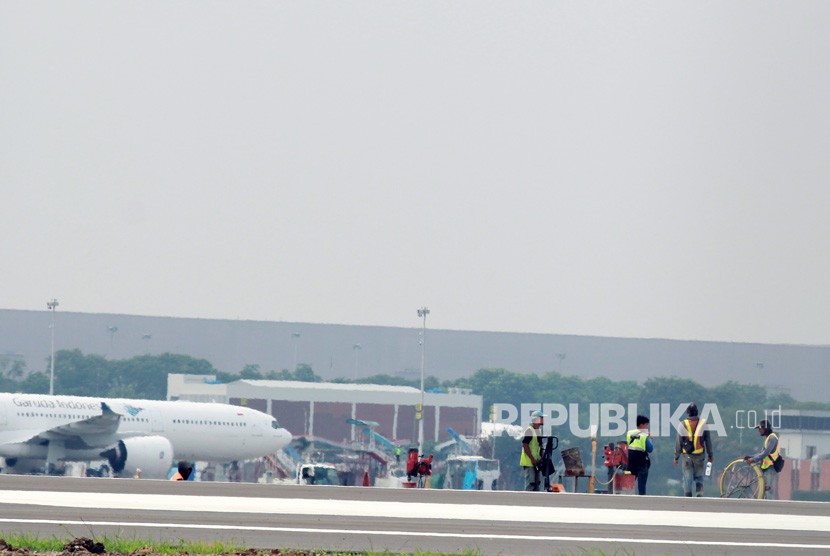 Bandara Soekarno Hatta siap melayani penumpang yang dipindah karena bandara Halim ditutup. Foto bandara Soekarno-Hatta (ilustrasi)