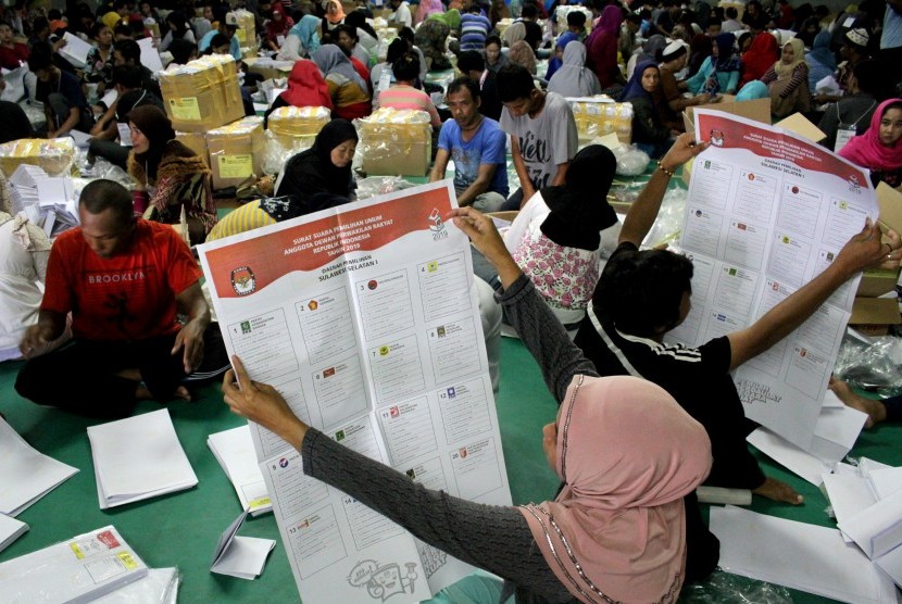 Ilustrasi Pemilu di Makassar, Sulawesi Selatan