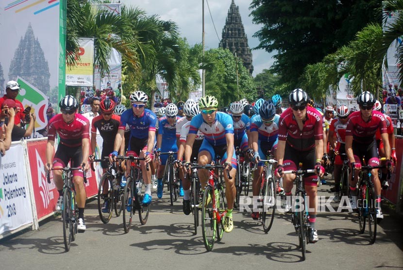 2018 Tour de Prambanan. (Illustration) 