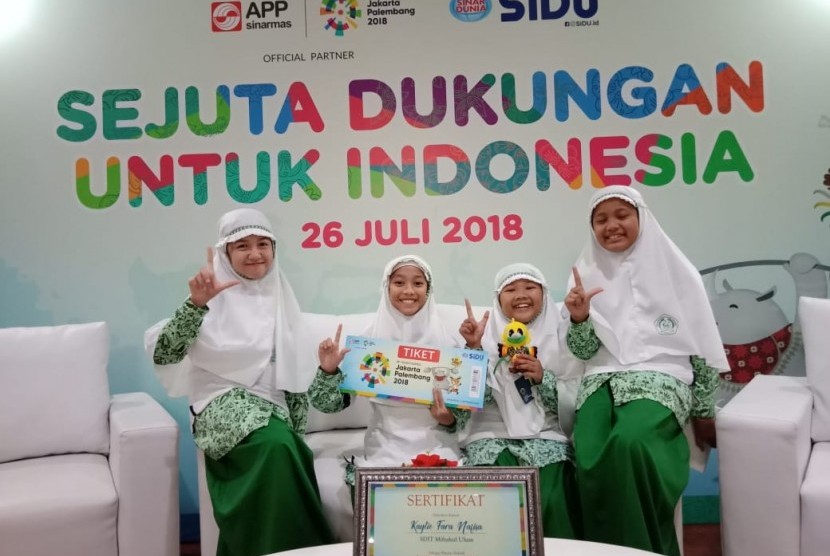 Sejumlah pemenang program 