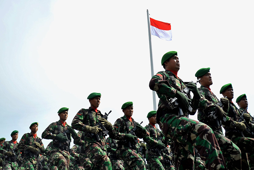 Sejumlah prajurit TNI (ilustrasi)
