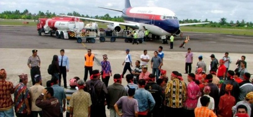 Sejumlah warga Dayak di Kalimantan Tengah menolak kehadiran FPI.