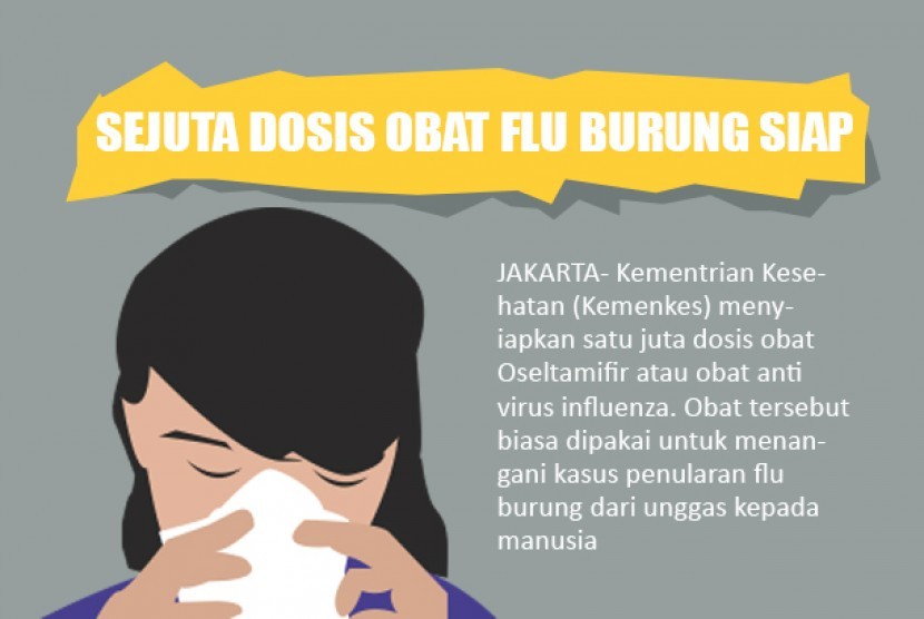 Sejuta dosis obat flu burung (Ilustrasi)