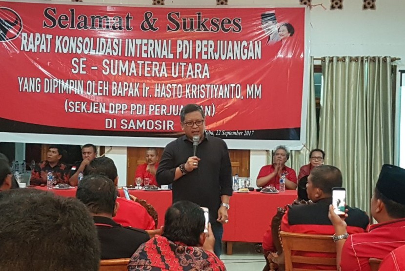  Sekjen DPP PDI Perjuangan Hasto Kristiyanto 