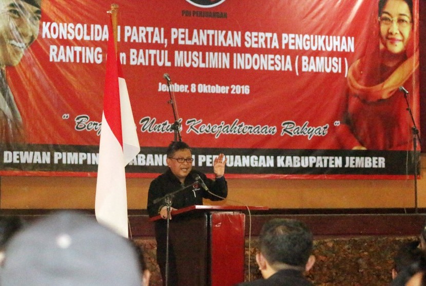 Sekjen DPP PDIP Hasto Kristiyanto