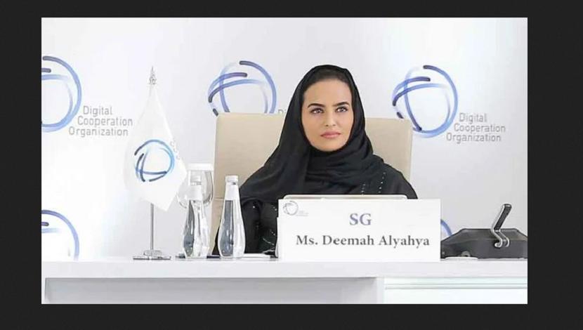 Sekjen Organisasi Kerja Sama Digital, Deemah Alyahya 