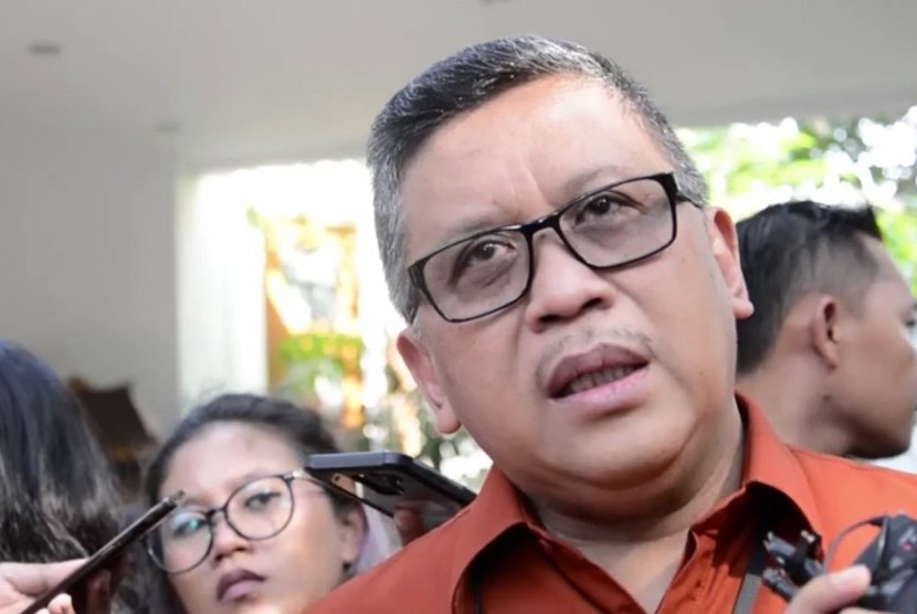 Sekjen Partai Demokrasi Indonesia Perjuangan (PDIP), Hasto Kristiyanto