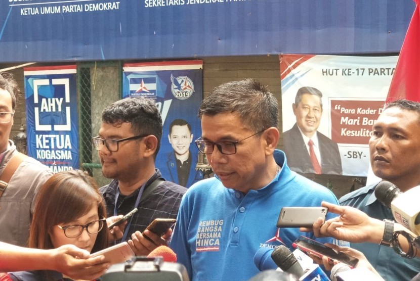 Ketua Dewan Kehormatan Partai Demokrat Hinca Pandjaitan.