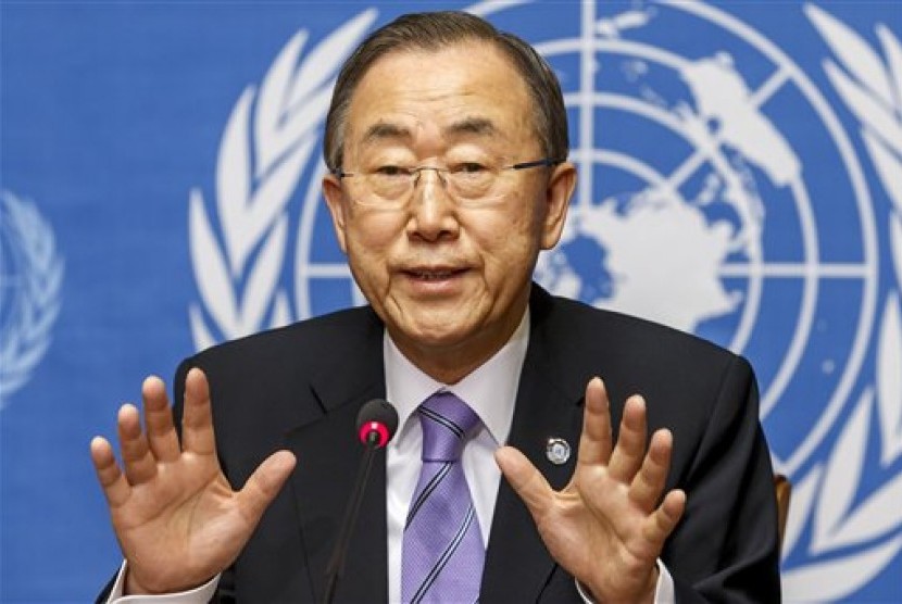 Sekjen PBB Ban Ki Moon