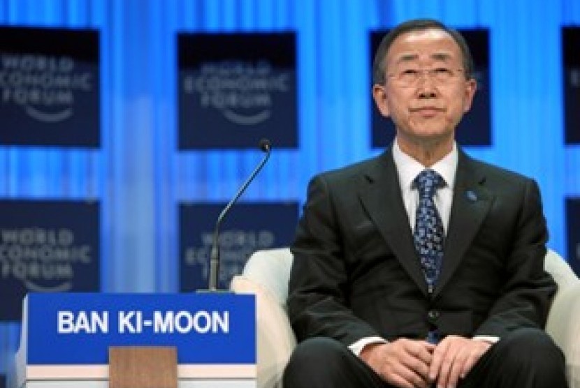 Sekjen PBB Ban Ki Moon
