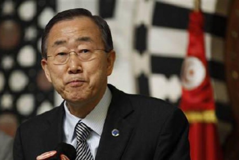 Ban Ki-moon. 