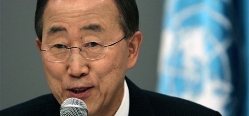 Sekjen PPB Ban Ki-moon.