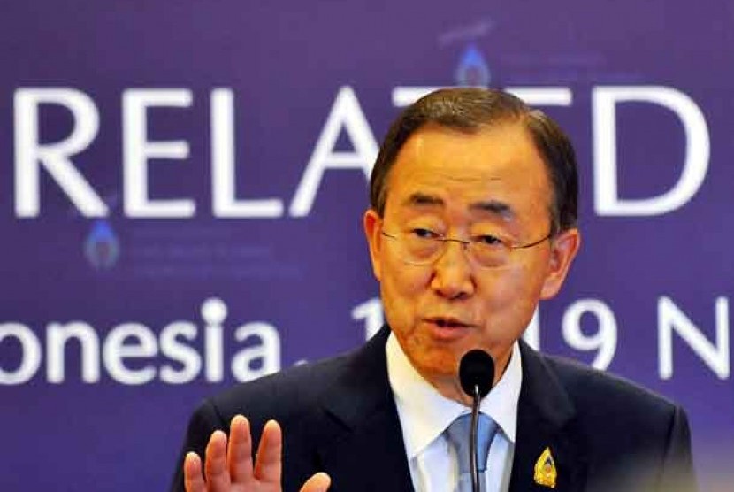 Sekjend PBB Ban Ki Moon