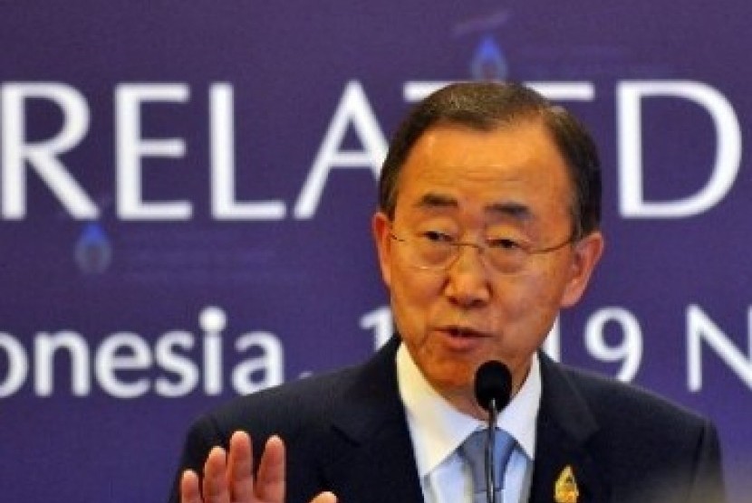 Sekjend PBB Ban Ki Moon