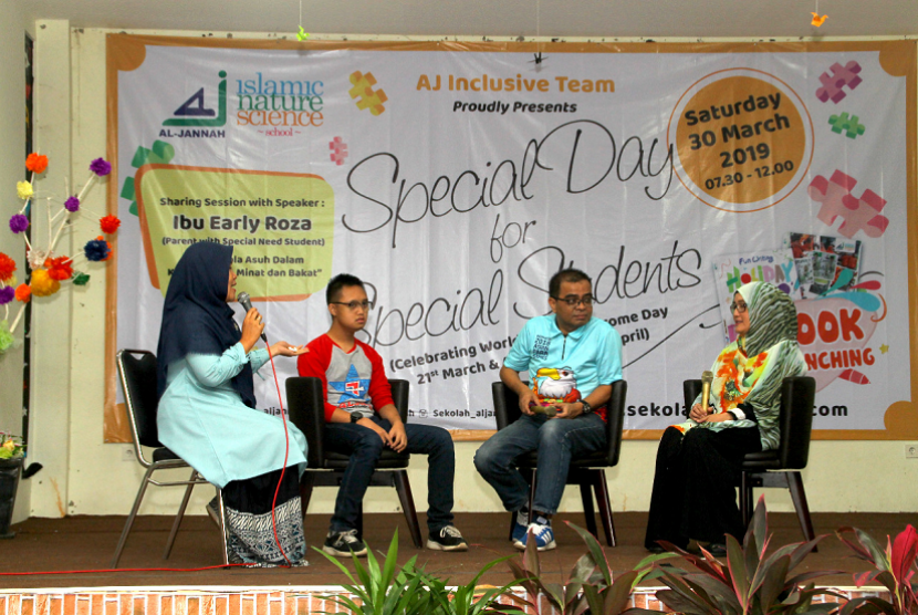Sekolah Al Jannah menggelar acara bertajuk Special Day for Special Student untuk menunjukkan kebolehan anak berkebutuhan khusus.