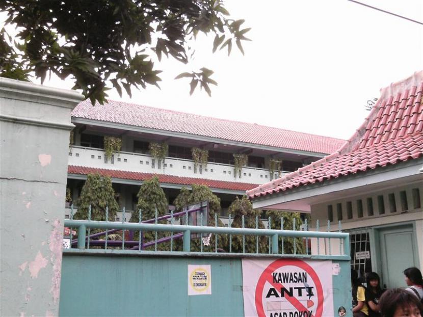 Sekolah Menengah Atas Negeri (SMAN) 80 di Sunter Agung, Kecamatan Tanjung Priok, Jakarta Utara (Jakut).