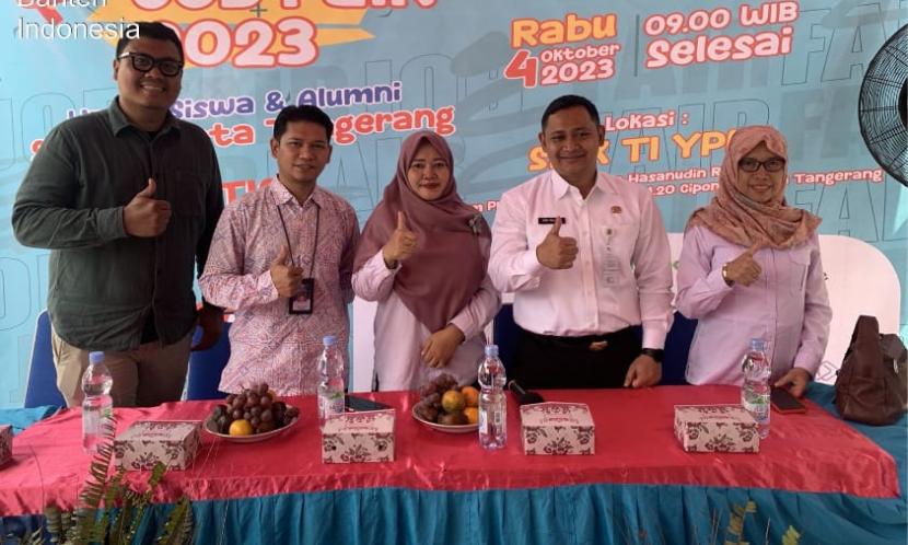 Sekolah Menengah Kejuruan (SMK) Teknologi Informasi YPML Tangerang sukses menyelenggarakan acara Job Fair 2023 yang diadakan di sekolah tersebut pada tanggal Rabu (4/10/2023) silam.