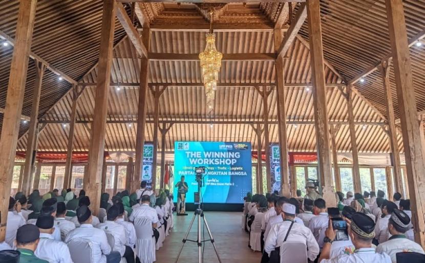  The Winning Worskshop Sekolah Pendidikan Politik Bina Insan Mulia untuk caleg PKB Dapil Jakarta-Banten digelar dari 13-15 Juli 2023.