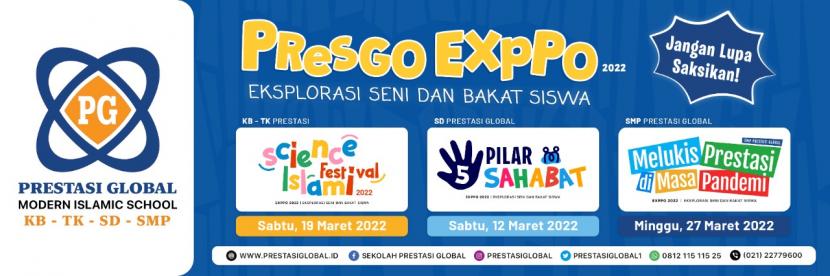 Sekolah Prestasi Global (PresGo) akan mengadakan PresGo Expo 2022, yang dilaksanakan berbeda untuk masing-masing jenjang TK, SD, dan SMP.