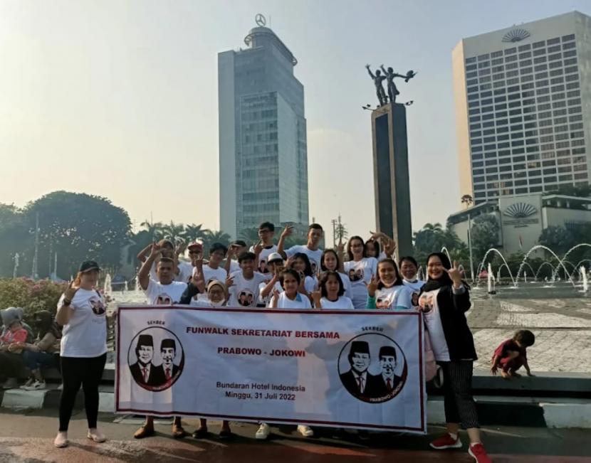 Sekretariat Bersama (Sekber) Prabowo-Jokowi menggelar 