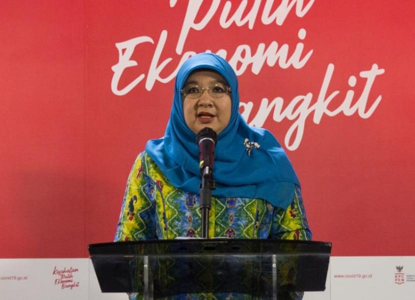 Kepala Biro Komunikasi dan Pelayanan Publik Kementerian Kesehatan (Kemenkes) dr Siti Nadia Tarmizi.
