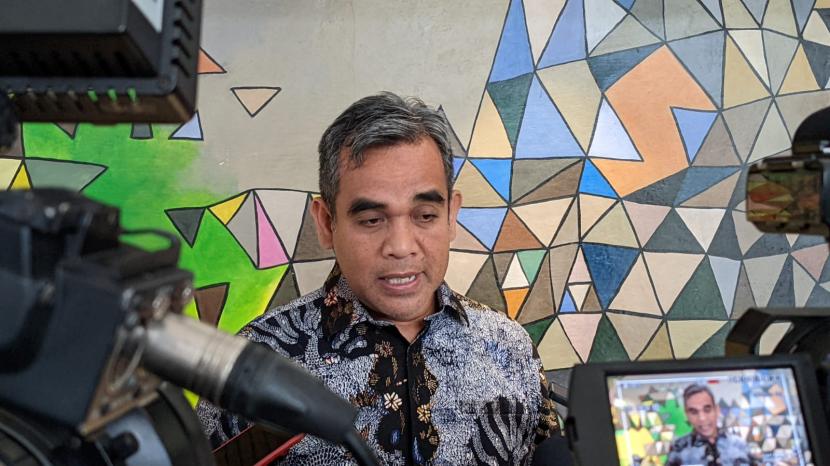 Sekretaris Jenderal Partai Gerindra Ahmad Muzani di Gedung Nusantara II, Kompleks Parlemen, Jakarta, Rabu (15/6).