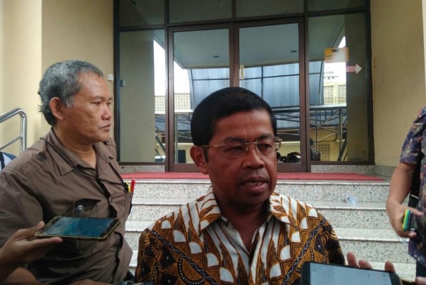 Sekretaris Jenderal Partai Golkar Idrus Marham mendatangi Gedung Rupatama Markas Besar Polri, Jakarta, Kamis (16/11).