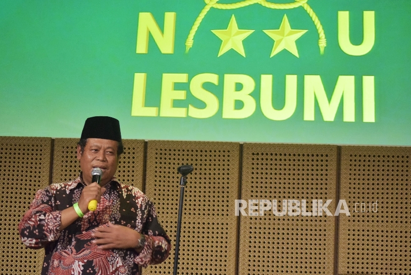 Lembaga Seniman Budayawan Muslimin Indonesia (LESBUMI)  (Republika/Rakhmawaty La'lang)