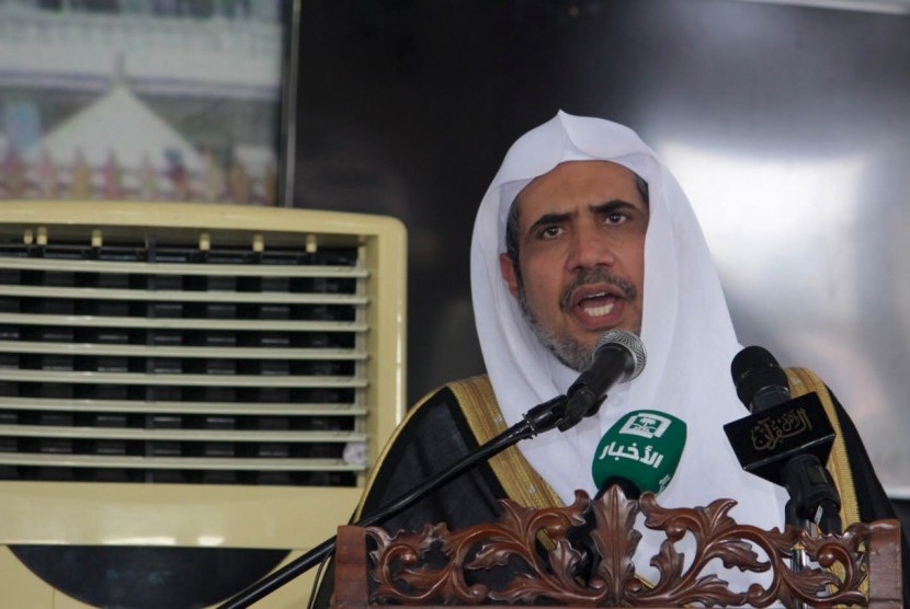 Sekretaris Jenderal (Sekjen) Rabithah Al Alam Al Islami (Liga Dunia Muslim), Dr Muhammad bin Abdulkarim Al ‘lsa. 