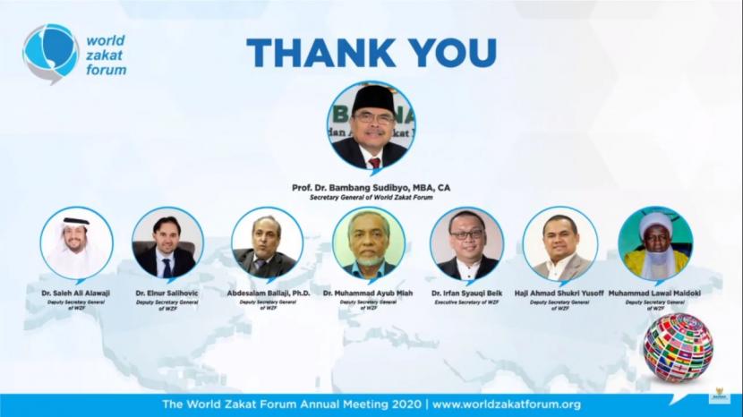 Sekretaris Jenderal WZF 2020-2023 terpilih Dr Zainulbahar Noor menggantikan Prof Bambang Soudibyo sebagai Sekjen WZF.