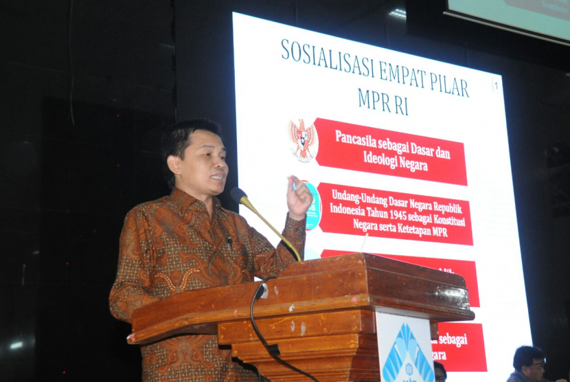 Sekretaris Jendral Majelis Permusyawaratan Rakyat Republik Indonesia (MPR RI), Ma'ruf Cahyono.