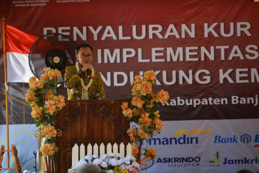 Sekretaris Kementerian Koordinator Bidang Perekonomian Susiwijono Moegiarso. 