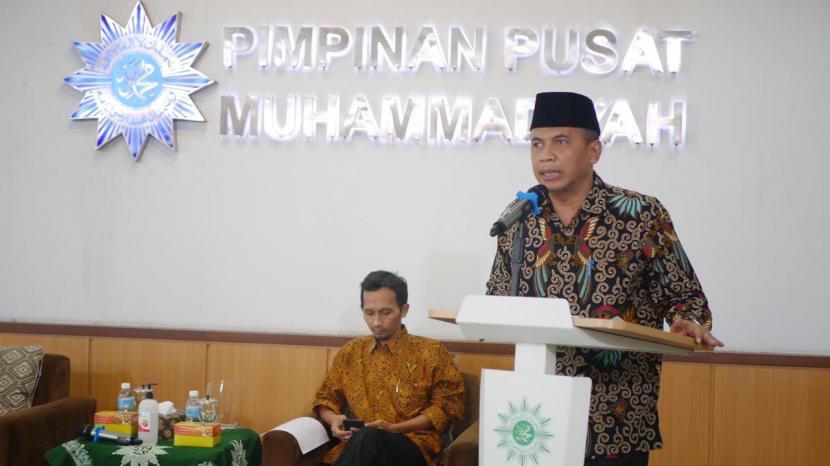  Sekretaris PP Muhammadiyah, Dr Agung Danarto hari ini mengumumkan bahwa PP Muhammadiyah menetapkan Idulfitri 1443 H pada Senin (1/5/2022).