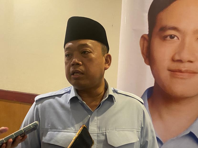 Sekretaris Tim Kampanye Nasional (TKN) Prabowo-Gibran, Nusron Wahid, tegaskan TKN yakin Pilpres 2024 akan satu putaran 