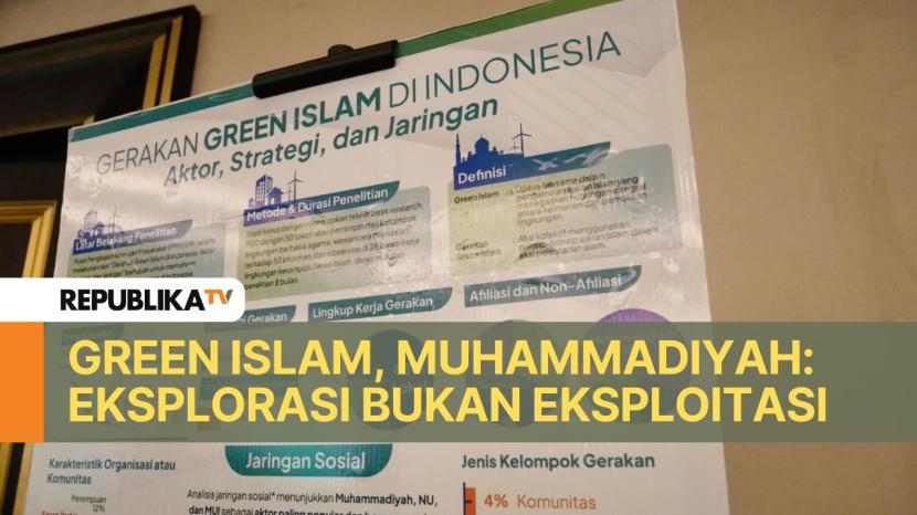 Sekretaris Umum PP Muhammadiyah Abdul Muti menyatakan gerakan green islam sudah banyak dilakukan oleh ormas-ormas islam. Menurutnya gerakan itu sangat penting untuk pelestarian lingkungan.