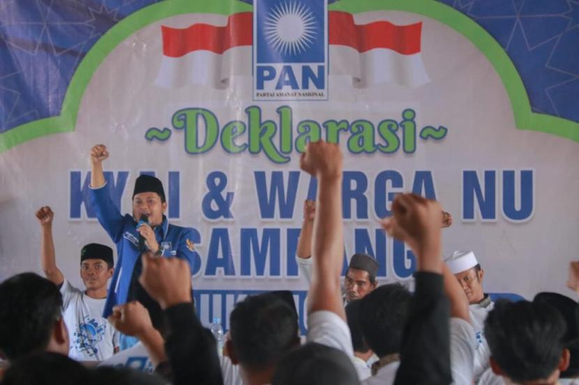Sekumpulan kiai di Sampang Madura mendeklarasikan dukungan kepada PAN 