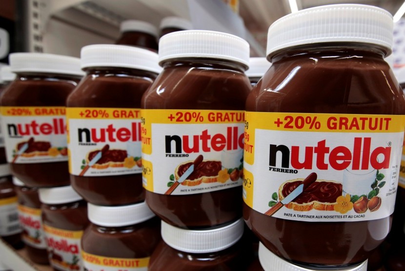 Konsumen Muslim Kecewa Soal Cicitan Nutella tidak Halal. Selai cokelat khas Italia, Nutella.