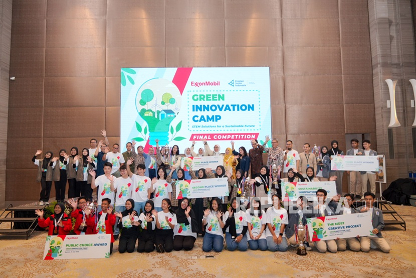 Selama lima bulan, sebanyak 444 siswa dari 61 sekolah mengikuti rangkaian pelatihan intensif dalam ajang Green Innovation Camp 2025, yang digelar Prestasi Junior Indonesia (PJI) bersama ExxonMobil Indonesia