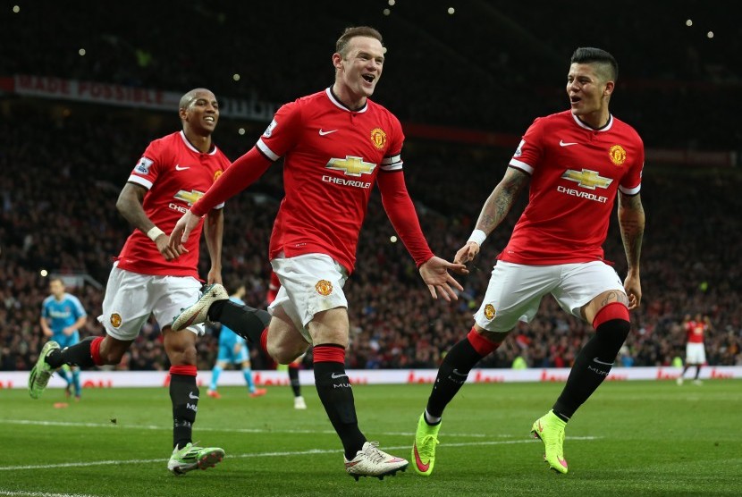 selebrasi dari wayne rooney