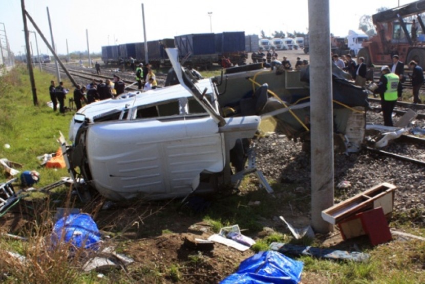 Sembilan tewas dalam kecelakaan kereta api di Turki.