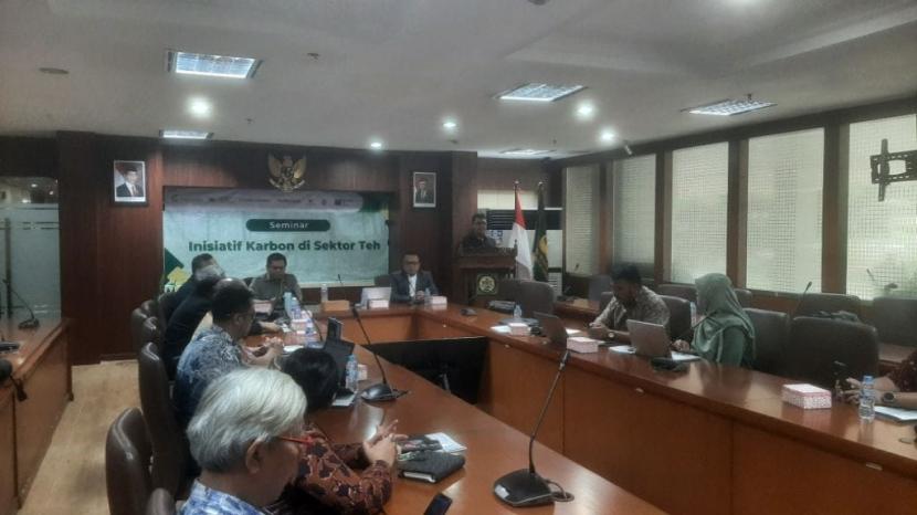Seminar bertajuk Inisiatif Karbon di Sektor Teh di Kementerian Pertanian.