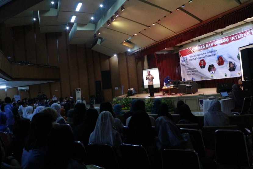 Seminar Kemerdekaan Anak Bangsa yang diselenggarakan Rumah Yarim di Bandung, Selasa (16/8).