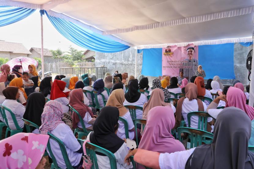 Seminar kesehatan mental untuk penyandang disabilitas dan keluarga yang digelar di Tajung Sari, Kecamatan Natar, Kabupaten Lampung Selatan, Provinsi Lampung. 