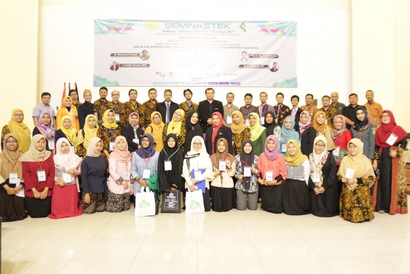 Seminar Nasional Sains dan Teknologi (Semnastek) Universitas Muhammadiyah Jakarta, Rabu (1/11).