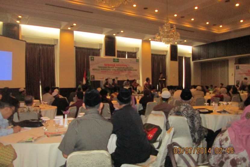 Seminar yang digelar Ashibu NU di Jakarta.